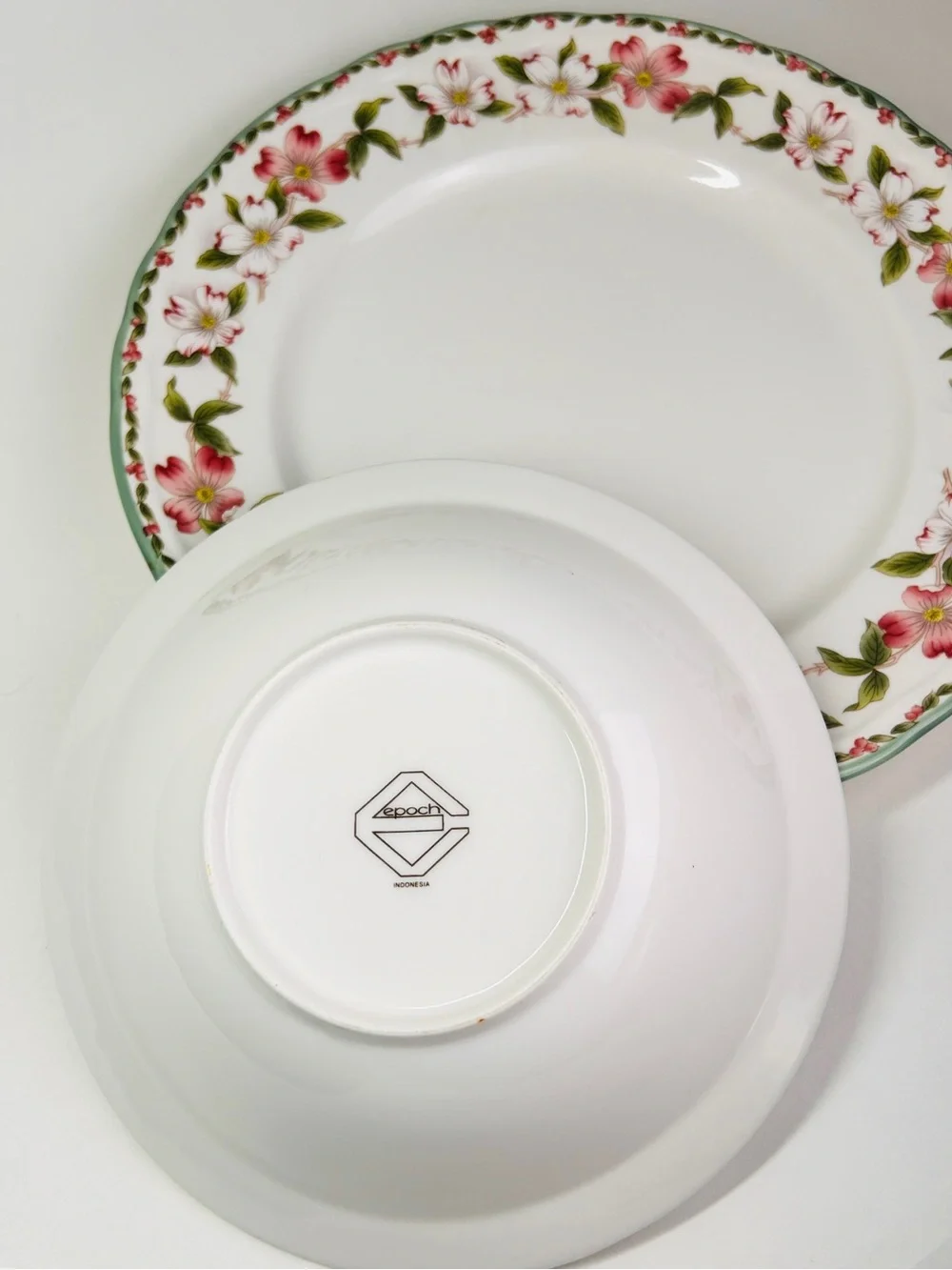 Vintage and Springdale Floral Platter 12” & Pasta Bowl 9” Set Discontinued 252